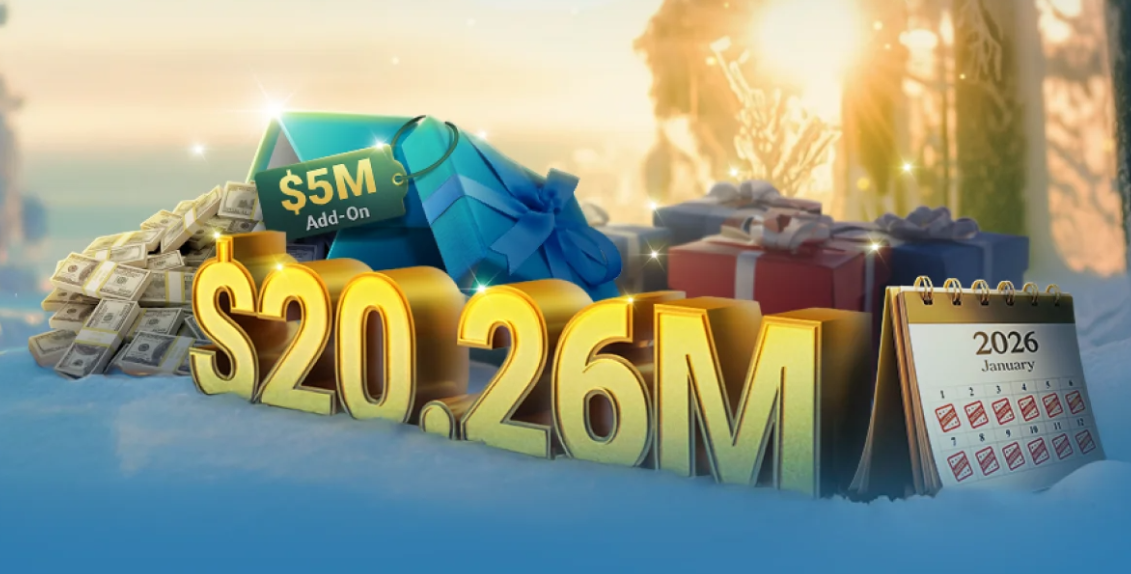 GGPoker แจกของขวัญปีใหม่พร้อมของรางวัลตลอดเดือนมกราคม