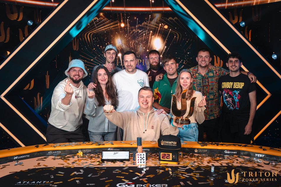 การแข่งขัน Triton Main Event $100K ปิดฉากสุดยิ่งใหญ่ พร้อมแชมป์ Ponakovs คว้าแหวน WSOP ครั้งที่ 3