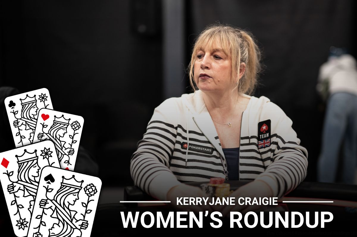ความก้าวหน้าของผู้หญิงในวงการโป๊กเกอร์โดย Kerryjane Craigie
