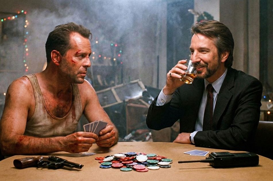 ‘Die Hard’ ไม่ใช่แค่หนังวันคริสต์มาส แต่ยังเป็นบทเรียนโป๊กเกอร์ที่น่าสนใจ