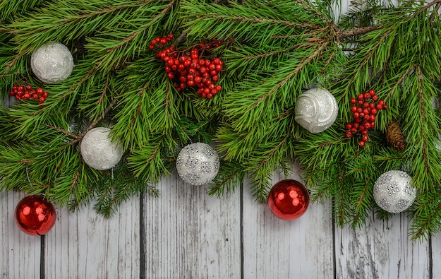 การแจ้งข่าววันหยุดช่วงเทศกาลคริสต์มาส