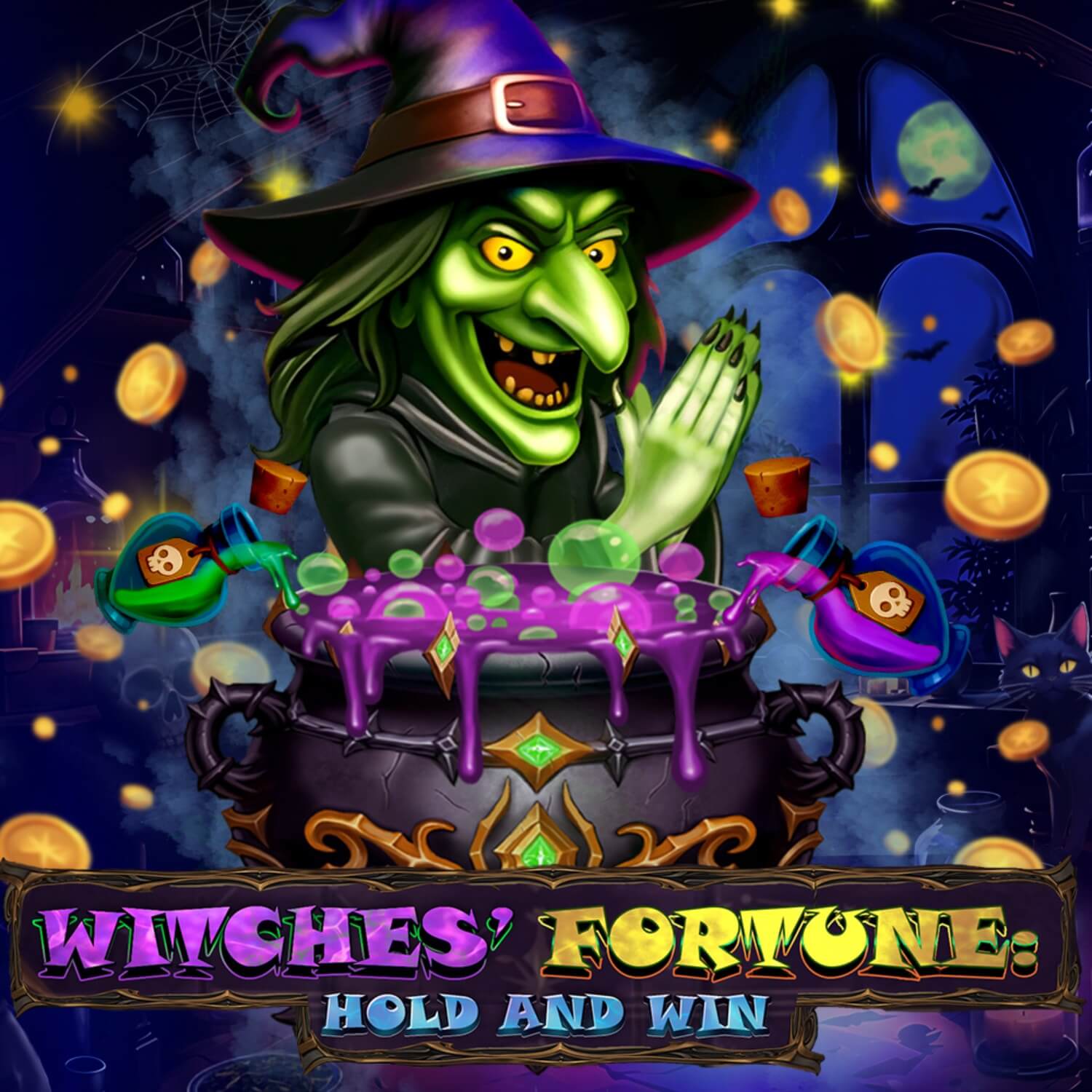รีวิวเกมสล็อต Witches’ Fortune: Hold and Win