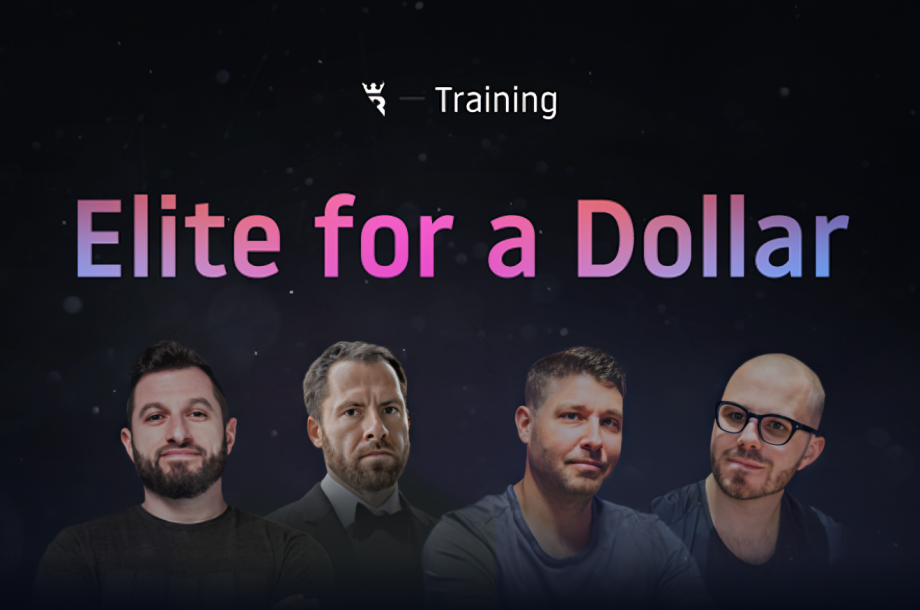 Run It Once Elite แผนฝึกโป๊กเกอร์สุดพิเศษราคาแค่ 1 ดอลลาร์