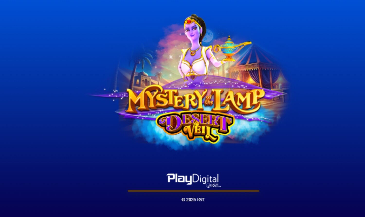 รีวิวเกมสล็อต Mystery of the Lamp Desert Veil