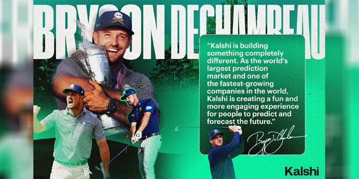 Kalshi แต่งตั้งนักกอล์ฟมือโปร Bryson DeChambeau เป็นแบรนด์แอมบาสเดอร์คนแรก