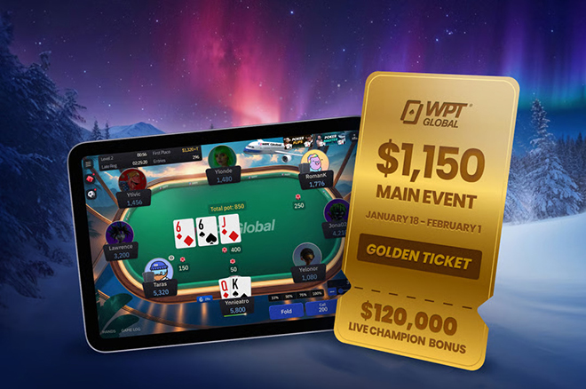 โอกาสคว้าเงินรางวัลเพิ่ม 120,000 CAD ใน WPT Global Winter Classic Main Event