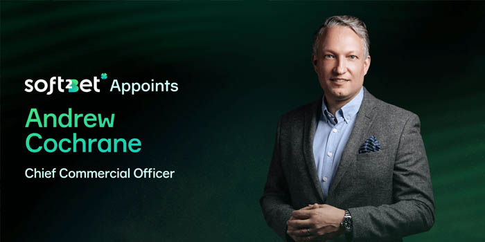 Soft2Bet แต่งตั้ง Andrew Cochrane เป็น Chief Commercial Officer คนใหม่