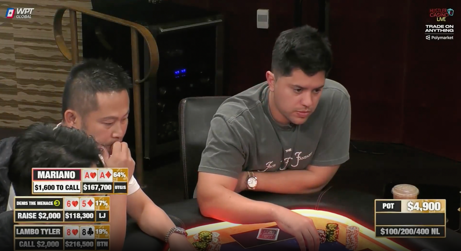 มาริอาโน่ (Mariano Grandoli) กับมือโป๊กเกอร์ที่แก้ปัญหาเกม Stand Up ได้อย่างลงตัว