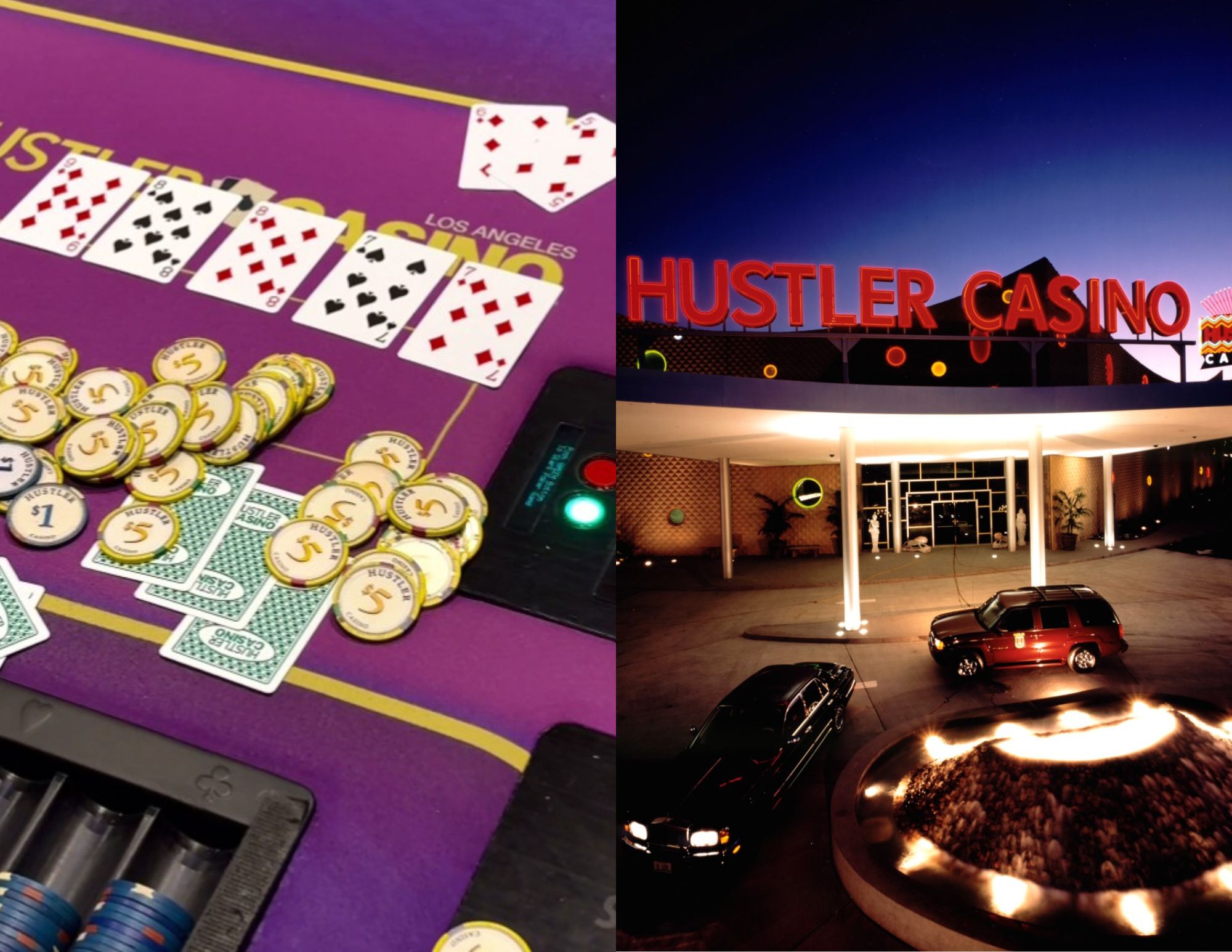 รางวัลแจ็คพอต Bad Beat กว่าแสนดอลลาร์ที่ Hustler Casino ลอสแอนเจลิส