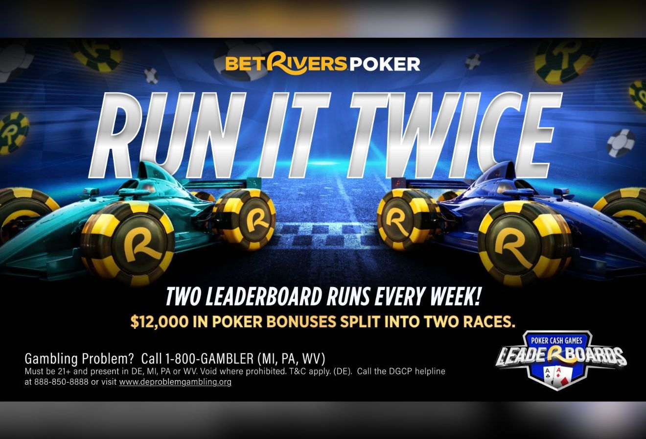 BetRivers Poker เปิดตัวกระดานผู้นำเกมเงินสดใหม่