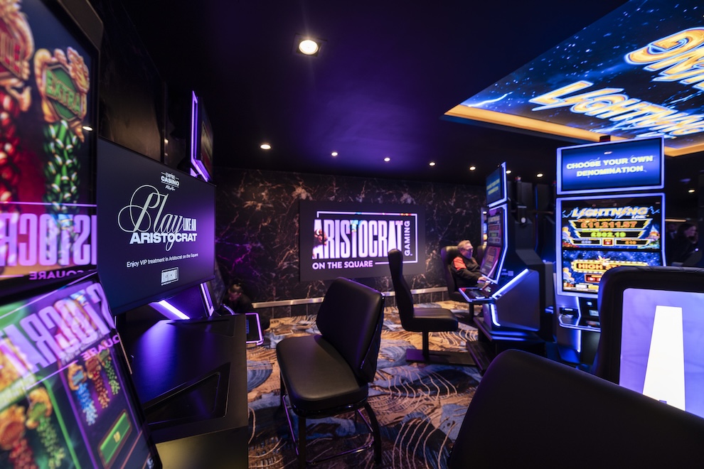 Aristocrat เปิดโซนสล็อตสุดพิเศษที่ Empire Casino โดย Metropolitan Gaming