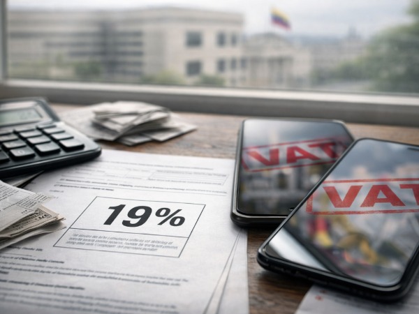 โคลอมเบียเล็งเก็บภาษีมูลค่าเพิ่มถาวร 19% จากการพนันออนไลน์