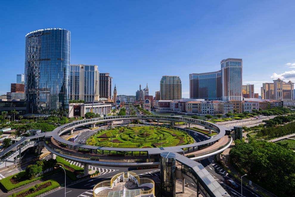 การก่อสร้างโรงแรมในย่านโคไท (Cotai) เติบโตอย่างต่อเนื่องในปี 2025