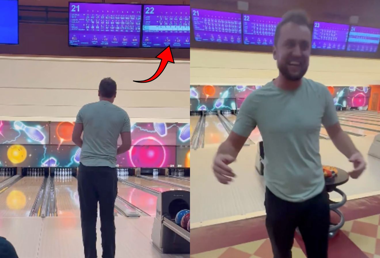 แชมป์ WSOP โชว์เกมโบว์ลิ่ง 300 แต้มเต็ม พร้อมเดิมพัน 5,000 ดอลลาร์