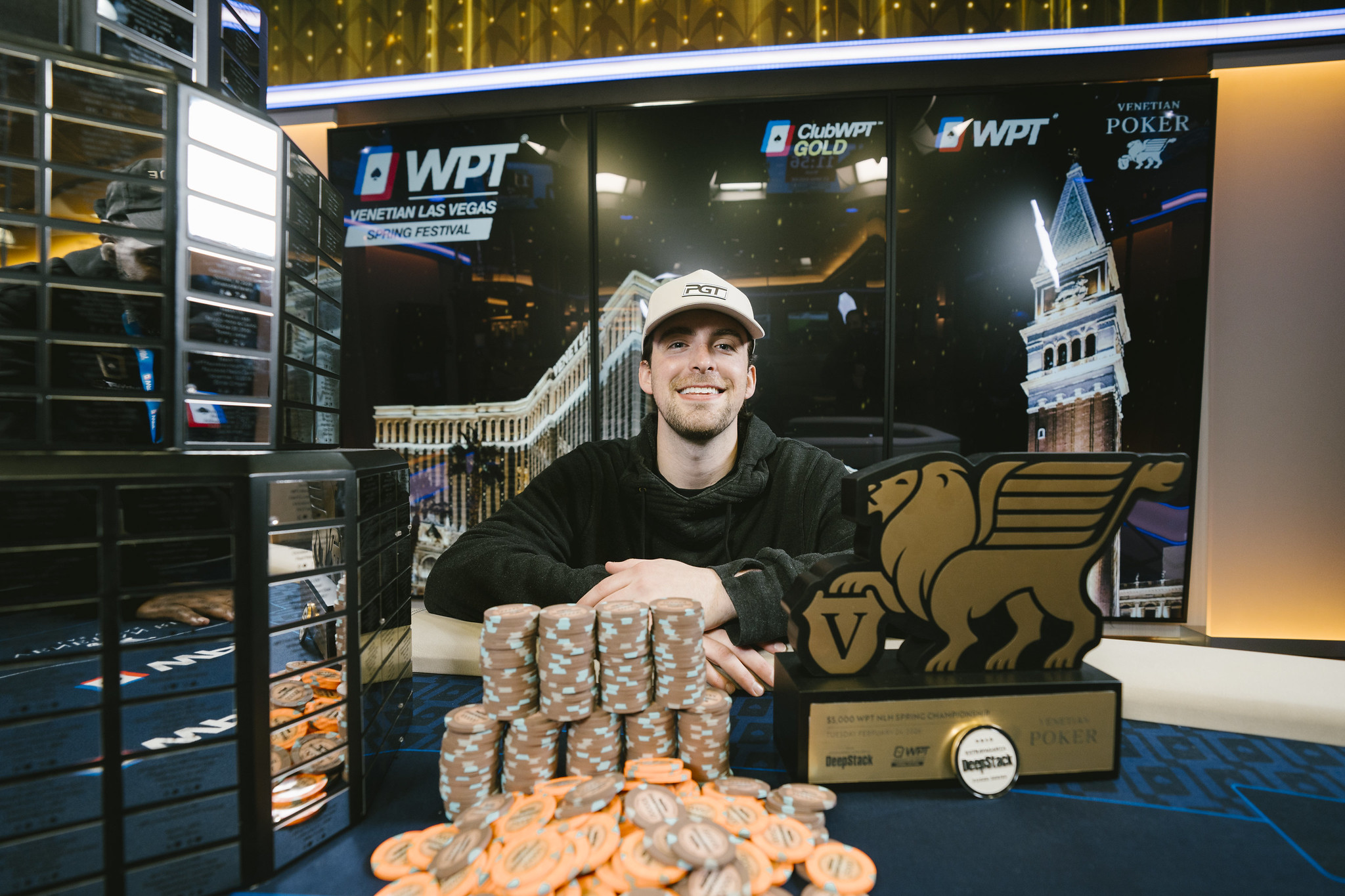 นักโป๊กเกอร์วัย 25 ปีคว้าแชมป์ WPT Venetian Las Vegas Spring Championship รับเงินรางวัลกว่า 418,700 ดอลลาร์