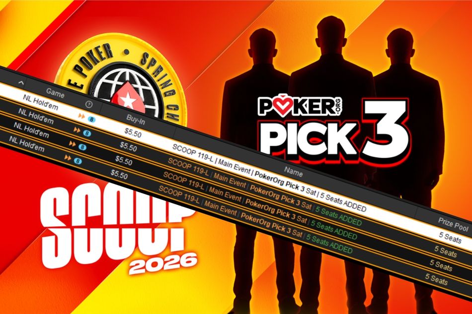 โอกาสพิเศษกับ PokerOrg เพื่อเข้าร่วม SCOOP Main Event