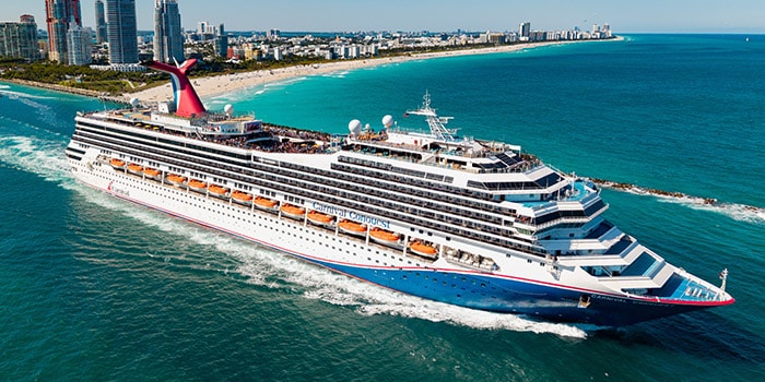 Carnival Cruises เปิดตัวลอตเตอรี่ Carnival Millions บนเรือหลายลำ